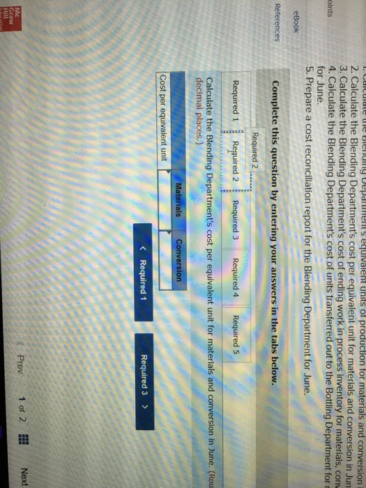 system. It makes blended tropical fruit drinks in two stages. Fruit juices