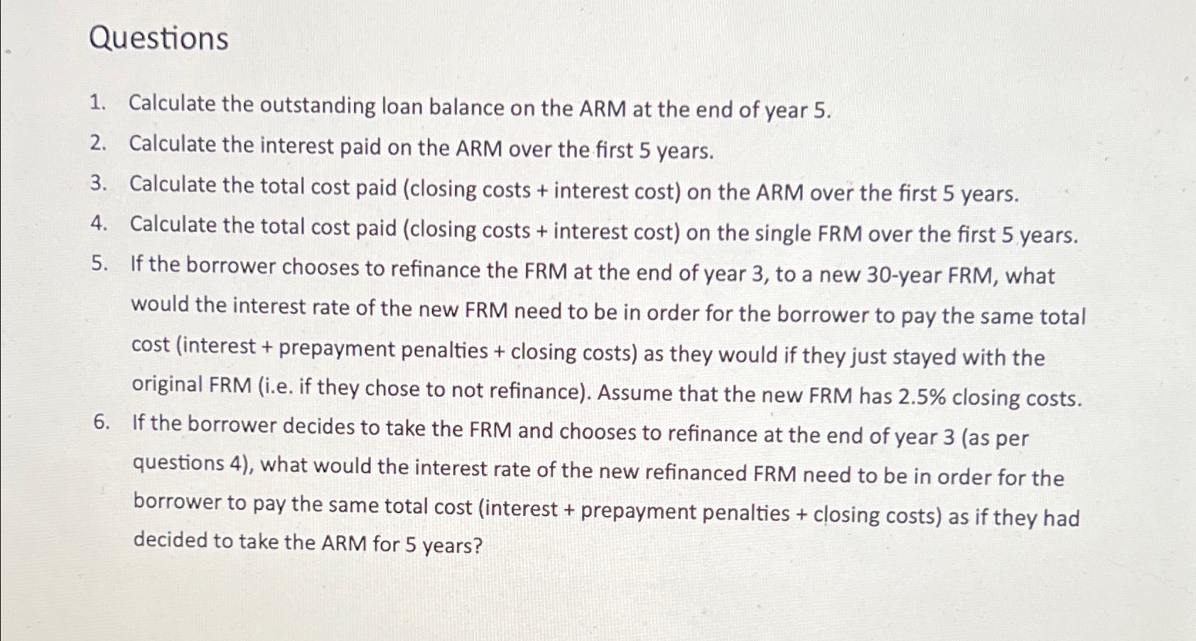  PLEASE ANSWER ALL QUESTIONS Problem Set 2 Background Information A family