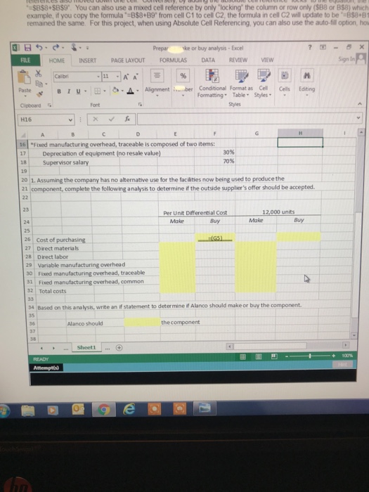 C2, the formula in cell C2 will update to be -Bs8 810