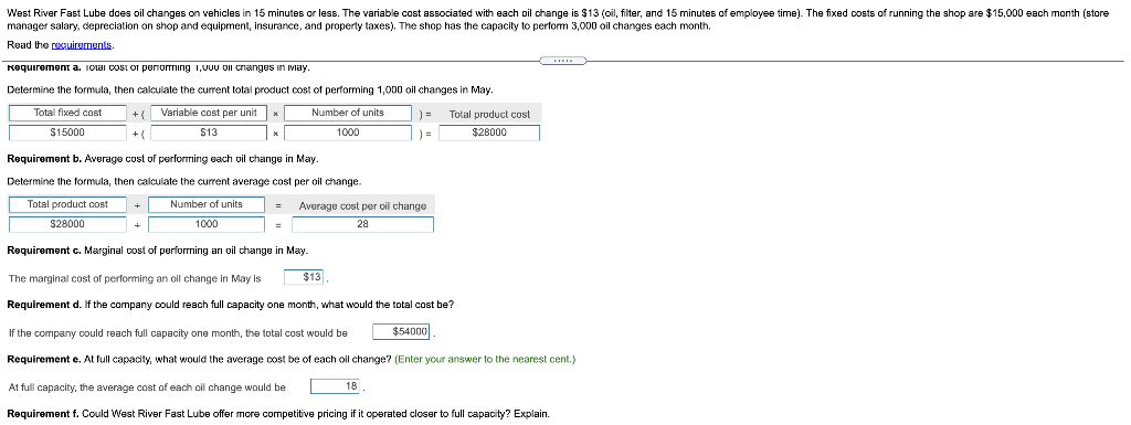 please verify if correct. if not please answer West River Fast Lube