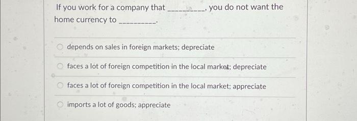  If you work for a company that , you do not