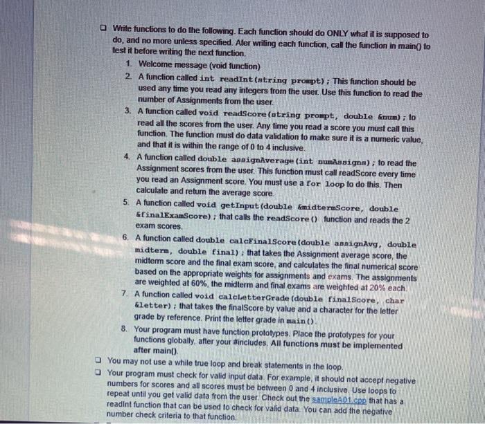 write a program to calculate the Final Calculated Score and the Letter