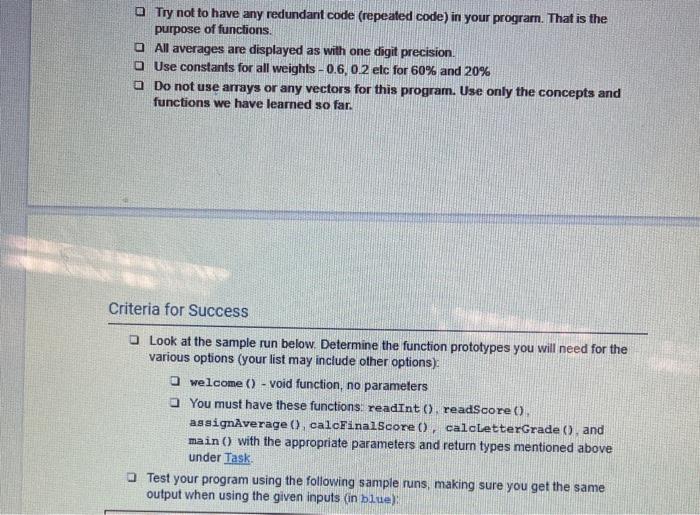 Grade for a student in this course. In this assignment, you will