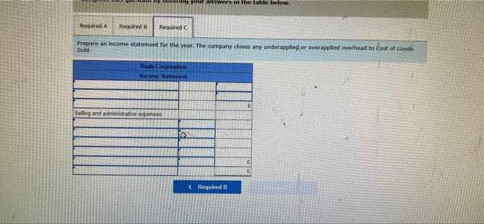 Finished Goods Beginning Balance $ 14,400 $ 27,400 $ 62,400 Ending Balance