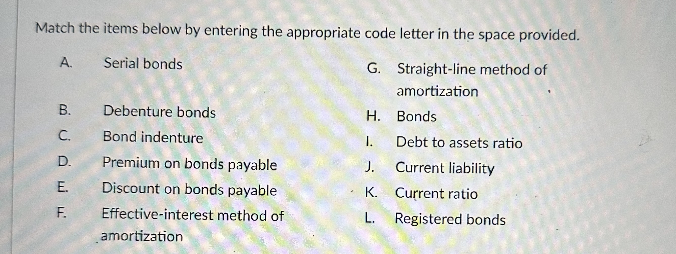 1 . A debt that can reasonably be expected to be paid