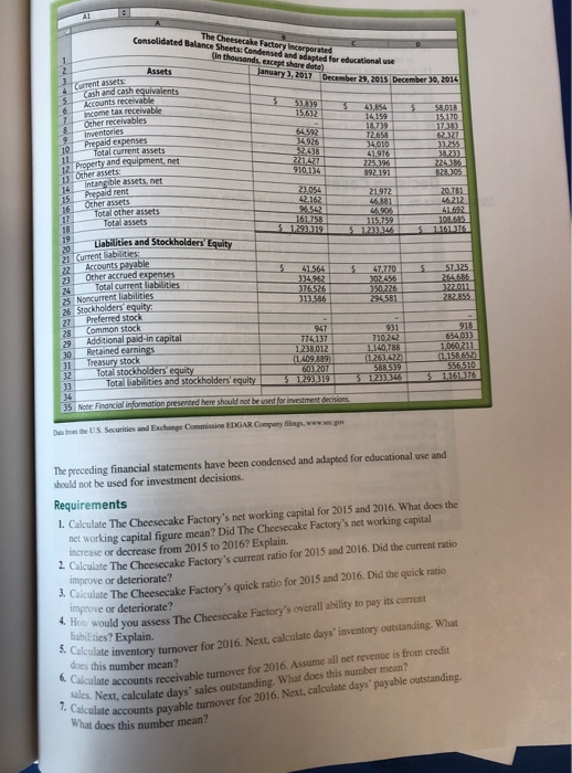 and ea company in the restaurant industry) Note: This case is part