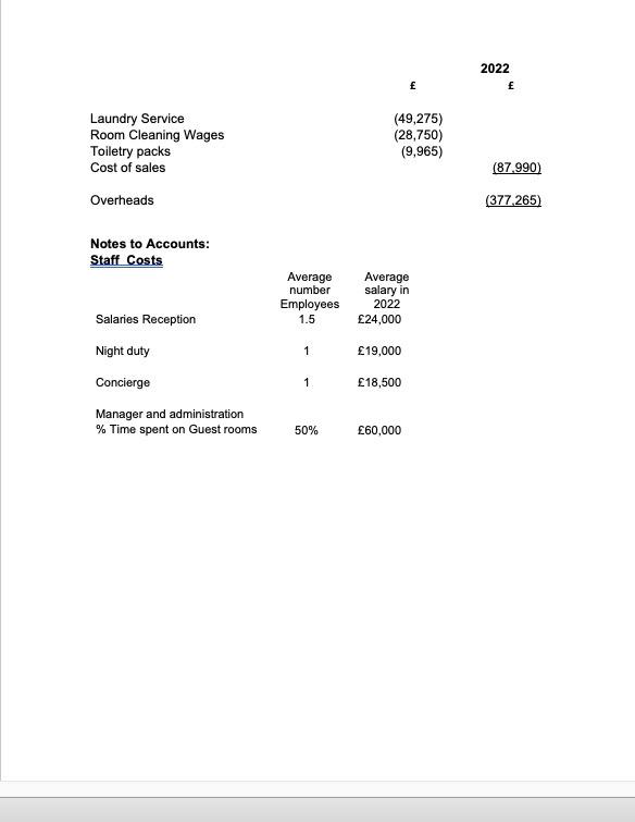 forecasts. Up until now they have only produced annual Financial Statements and
