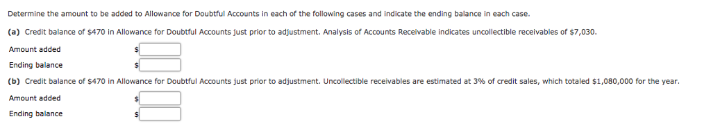 amount of each periodicity range that is deemed to be uncolectible. Round