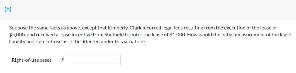 following information pertains to this lease agreement. 1. 2. The agreement requires