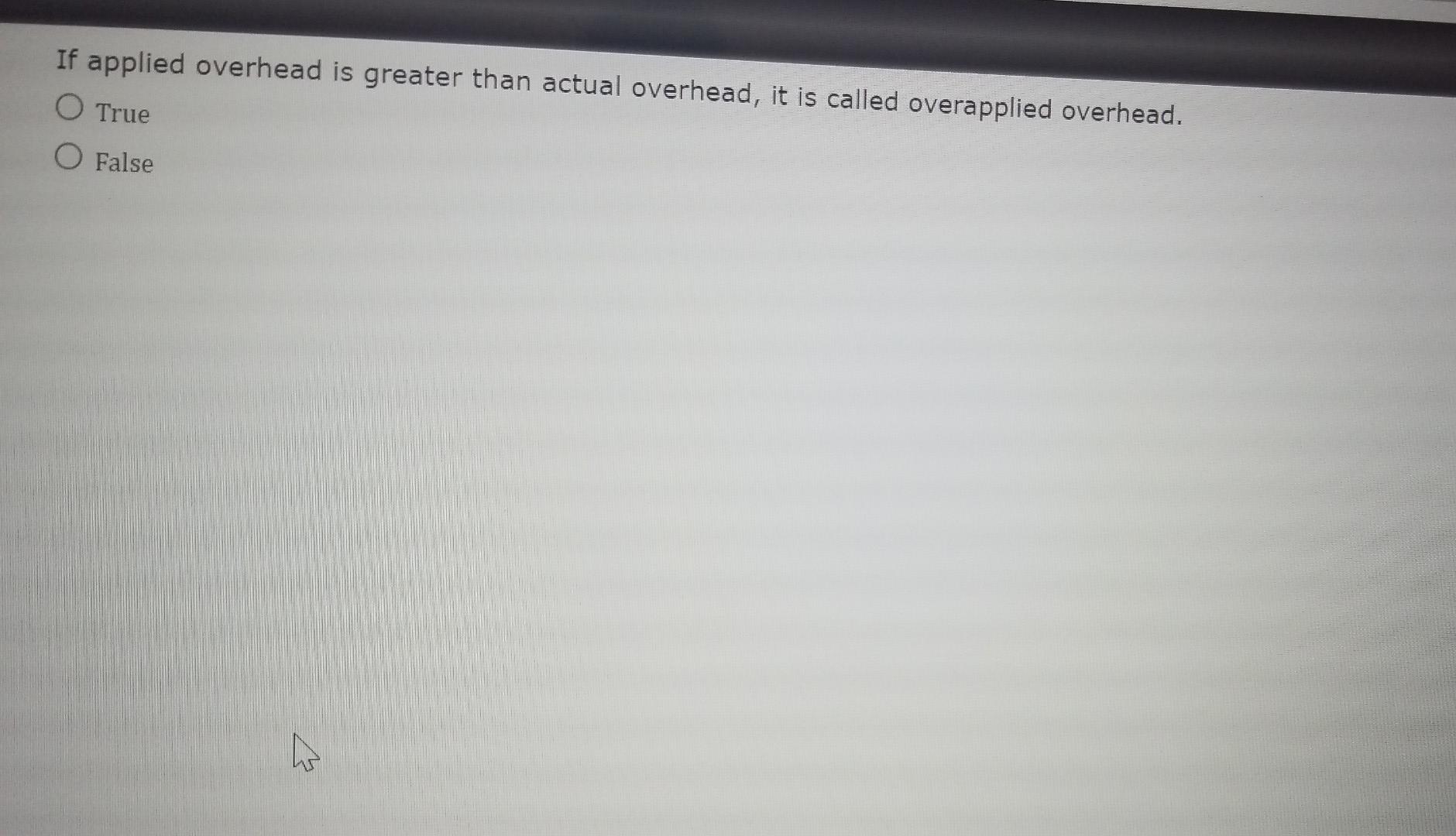 Number 3. on the word problem have two option Direct labor