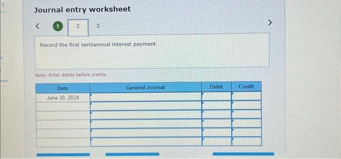 debits before credits. Required informotion [The following information applies to the questions