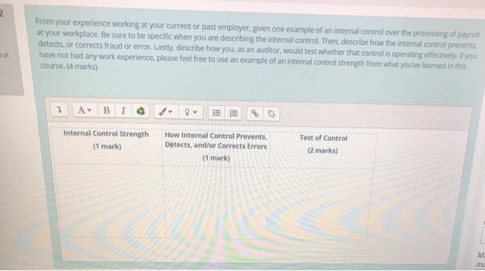 acquisition and payment tyde in this year's audit. The following is a
