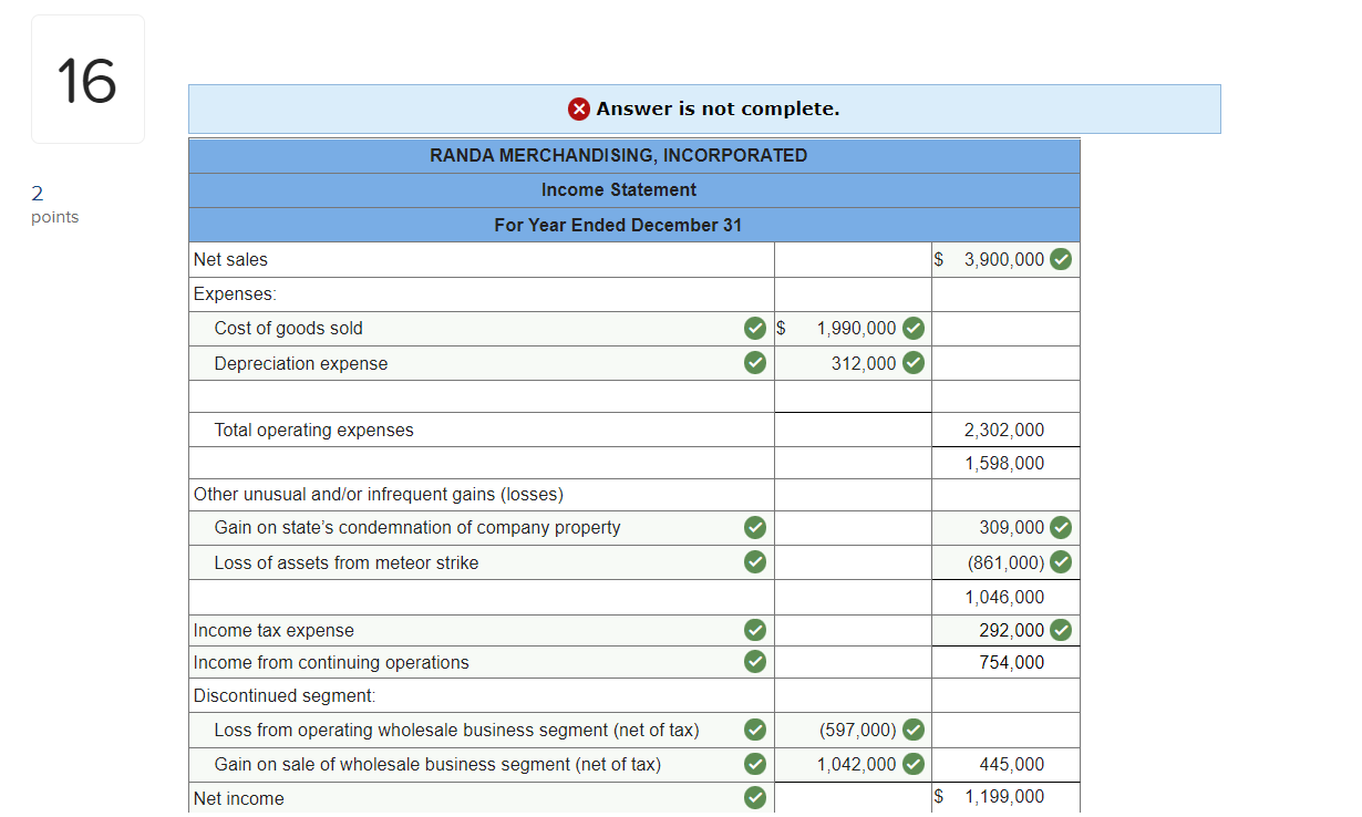 points [The following information applies to the questions displayed below.) In the