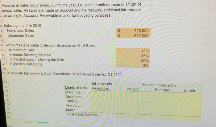 Any help would be appreciated with this problem, thanks! Assume all sales