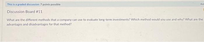 Help Please What are the different methods that a company can use