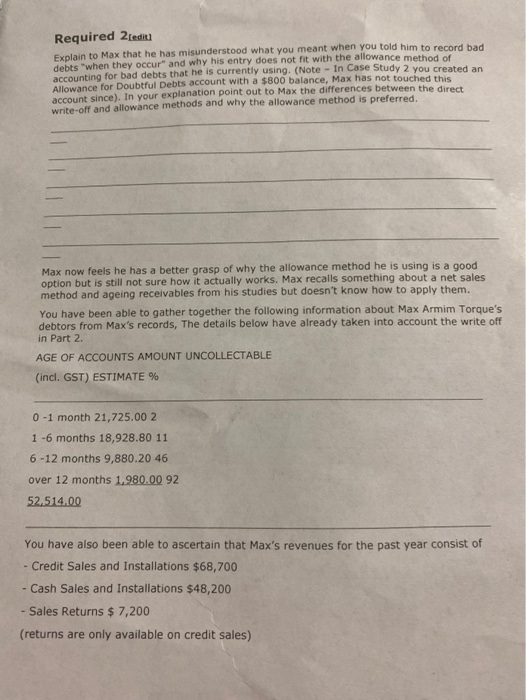 shows that 6% of credit transactions are likely to go bad. Required