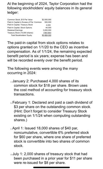 done in excel-please help! All journal entries for the items (a. through
