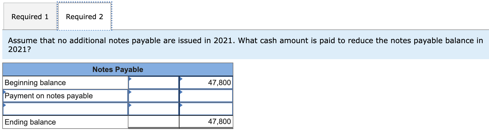 shown for Cruz, Incorporated. 2020 CRUZ, INCORPORATED Comparative Balance Sheets At December