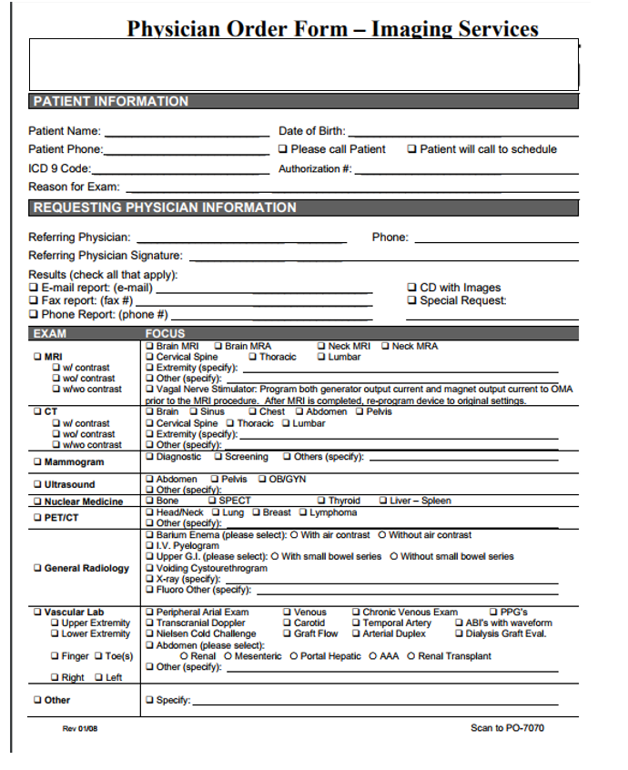 rules and regulations. Additional information will be provided upon request The physician