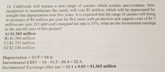 question 7: For question 14 where do they get the 0.65 from?