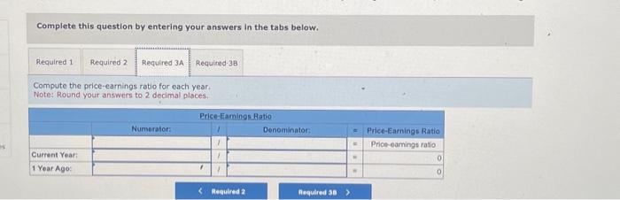 Complete this question by entering your answers in the tabs below. Compute