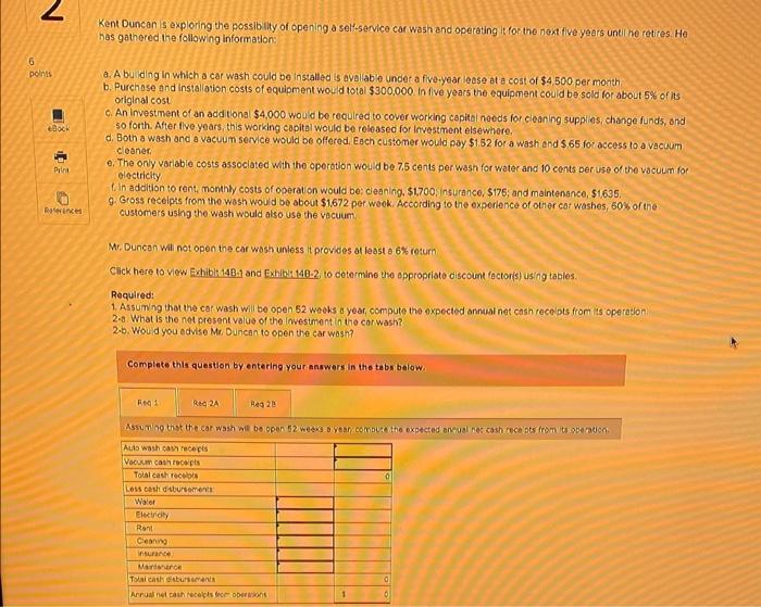 can someone help i cant solve this, required 1, 2a, 2b Kent