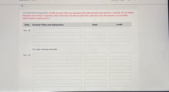 less discounts, from customers billed on sales of $12,650 on November 12