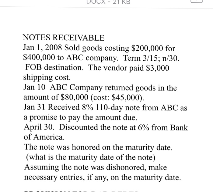  How do I record these transactions DOCX-21 KB NOTES RECEIVABLE Jan