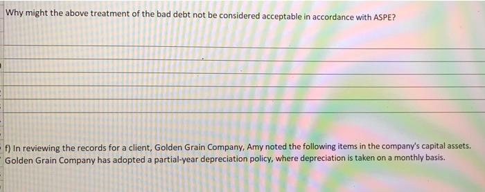 of items to the partnership, which are listed below. All tangible assets