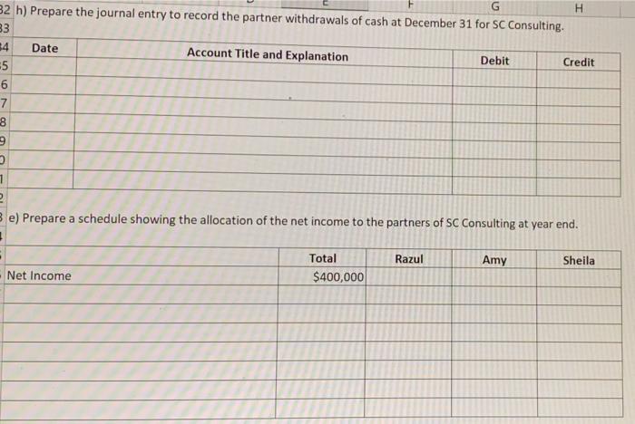 Use the capital balances from January 1 to determine any bonuses. Assume