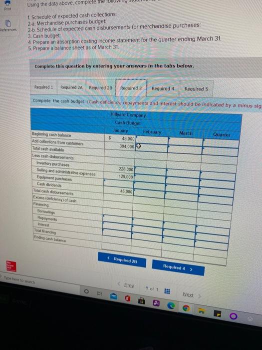 December 31 (the end of the prior quarter, the company's general ledger