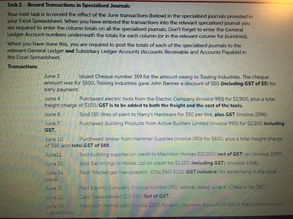 General Ledger Control Account for John Banner Hardware A Cash Flow Statement