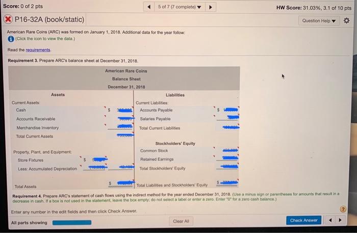 pts Question Help Score: 0 of 2 pts 5 of 77 completel