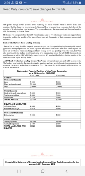 - You can't save changes to this file. ASSIGNMENT (15 MARKS) Lecturer