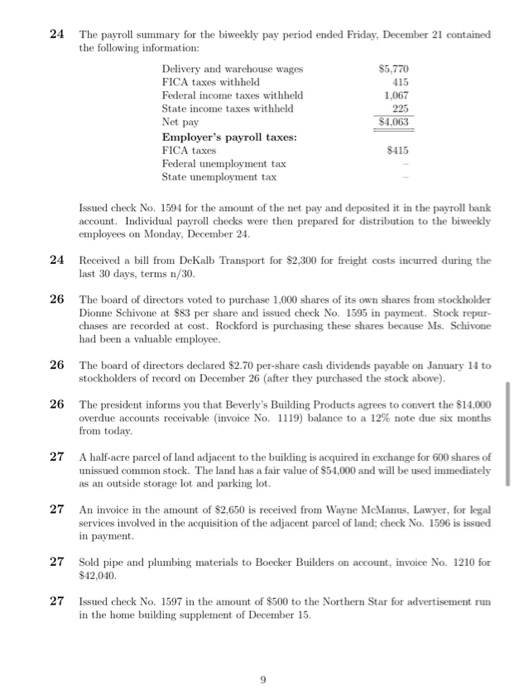 preparation of the financial statements, safeguarding of corporate assets, and providing management
