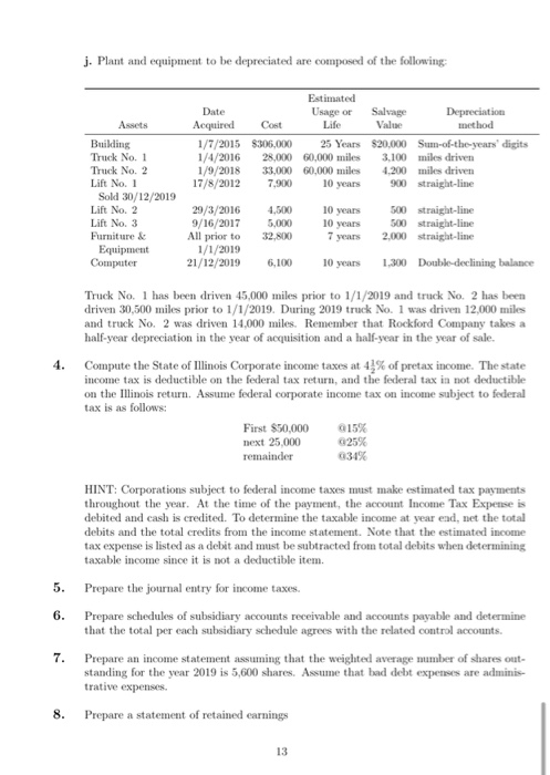 year-end. Therefore, the adjusting entries to be recorded on December 31 are