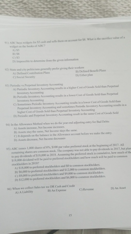 C)3 2 What is expensed in a factory? A) Period Costs B)