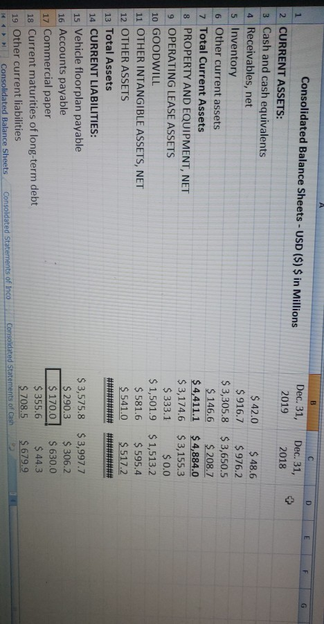 common size income statement Prepare a spreadsheet with common size income