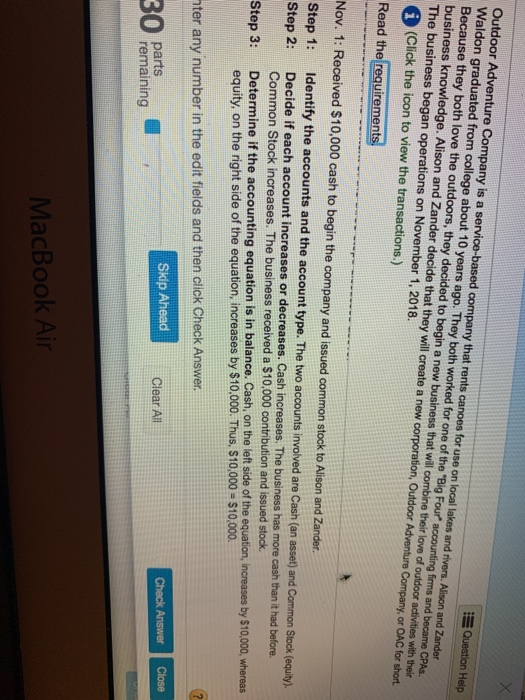 1 pt Like a CP1-55 Continuing Problem (similar to) EQuestion Help Wonder