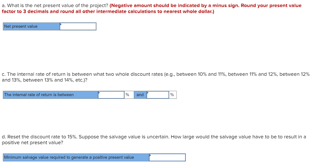 of new equipment. Change the data area of your worksheet to match