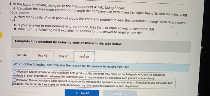 the questions that follow. Required: 1. Refer to the "Requirements 1-3 tab