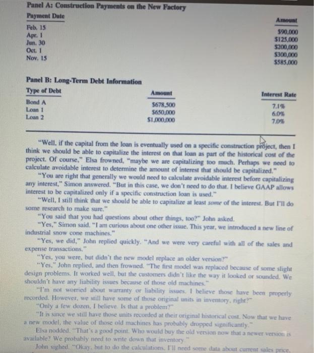 answers in number 2 with all this given information. 2. Recording the