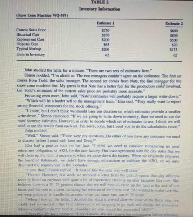 asset retirement obligation (ARO) on the new plant: a. Assuming that payments