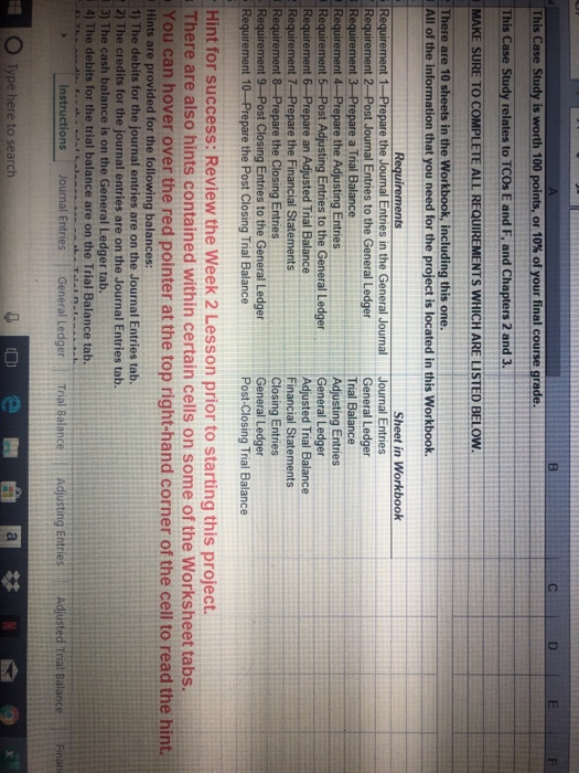  is 100 points, or 10% This Case Study relates to TCOs