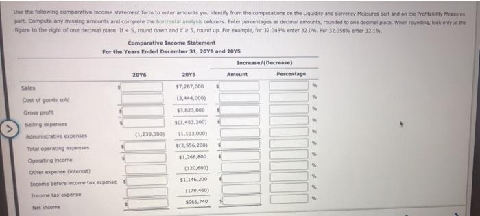 aspects of a company's financial statements. You take the bett Match each