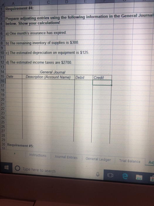 Balance Financial Statements Closing Entries General Ledger Post-Closing Trial Balance 10-Prepare the