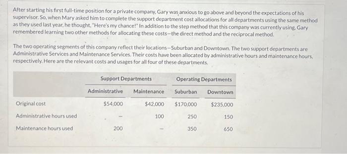  help with a) After starting his first full-time position for a