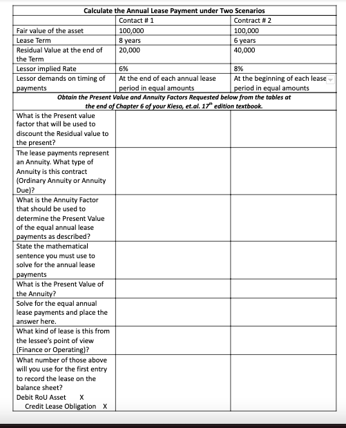  What is the Present value factor that will be used to