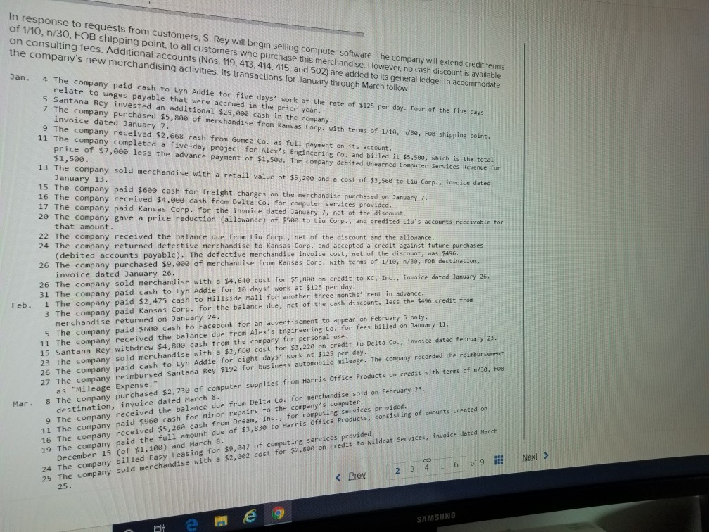  In response to requests from customers, S. Rey will begin selling