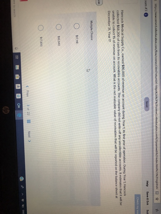  https 2Fregistrati m | xam #3 Help Save& Exit Sub Hancock